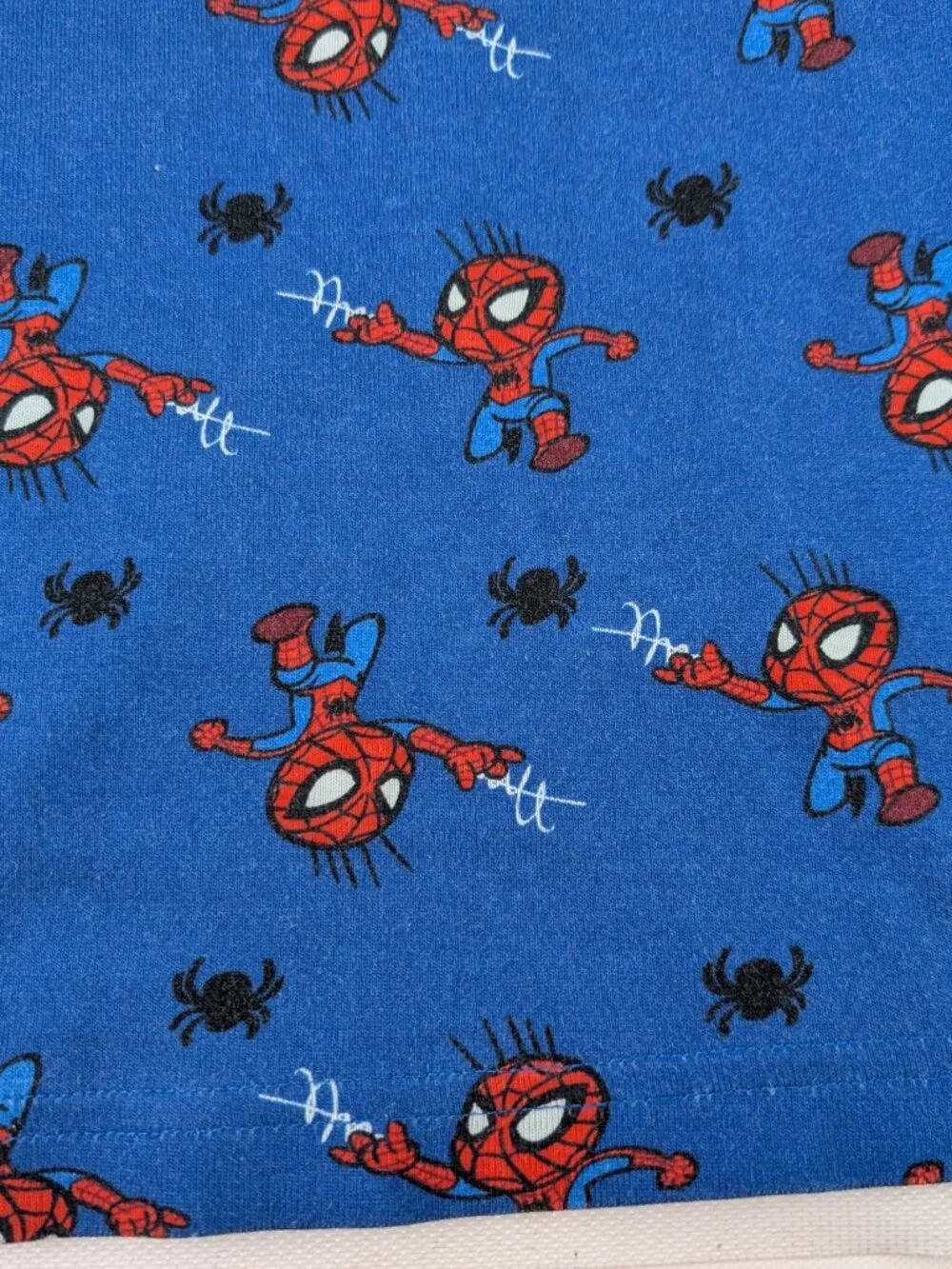 Hanna Andersson Marvel Spider-Man Spidey Kids Short Sleeve John Pajamas Set Sz 8